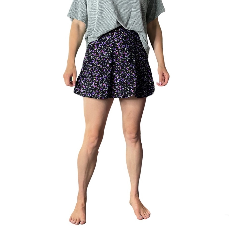 NWT Floral Mini Skirt